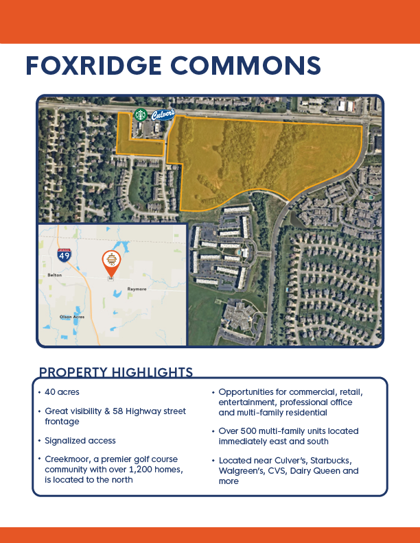 Foxridge Commons_Concept Flyer